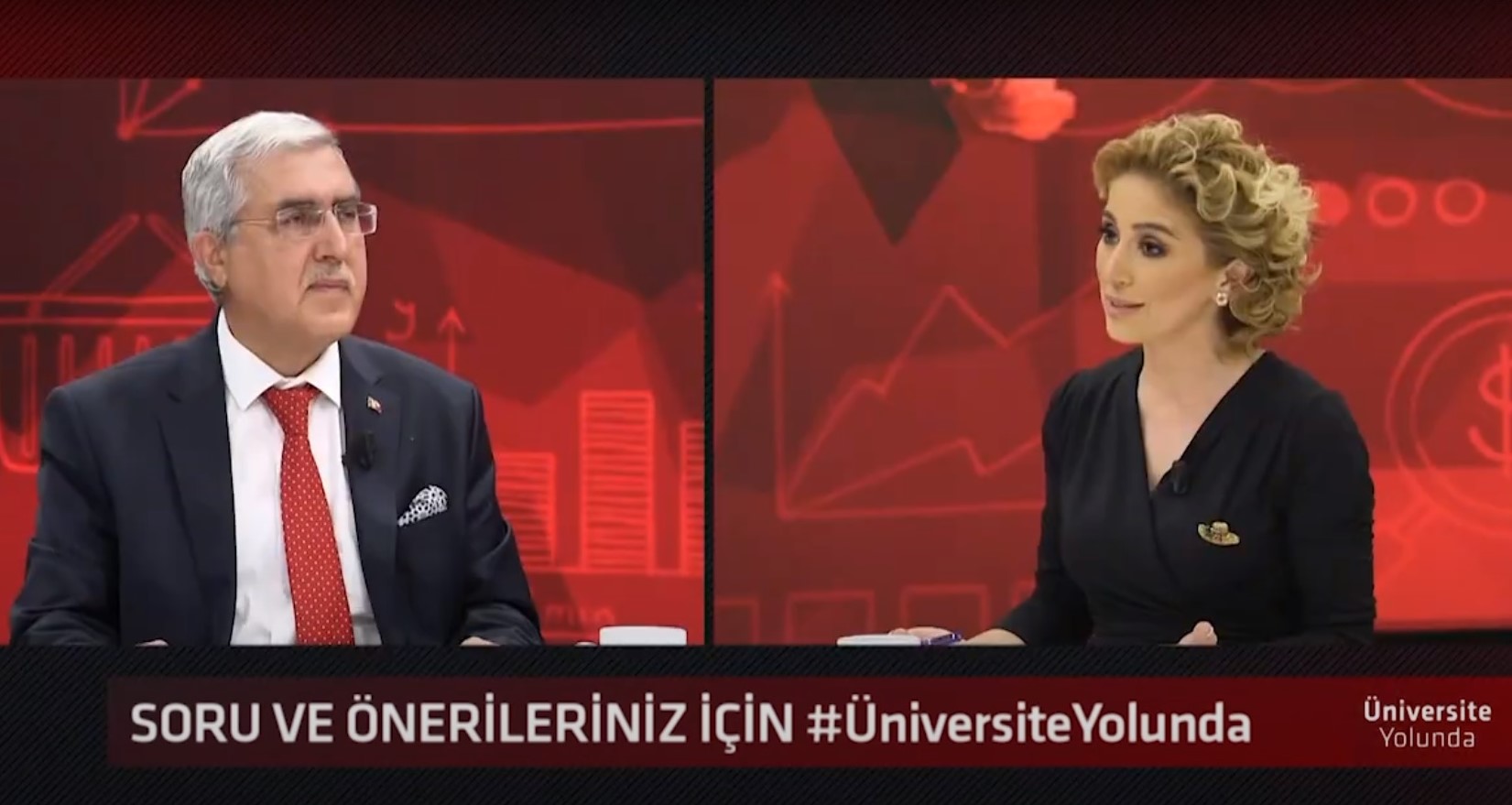 Üniversitemiz Rektörü Prof. Dr. Niyazi Can, TV 100’de Yayınlanan Üniversite Yolunda Programına Katıldı
