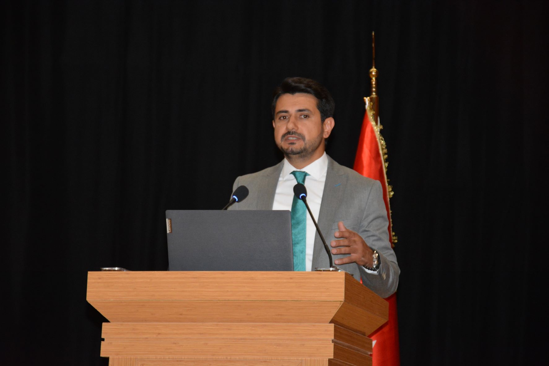 KSÜ’de 15 Temmuz Demokrasi ve Milli Birlik Gününde Mevlid-i Şerif, Resim Sergisi ve Konferans Düzenlendi