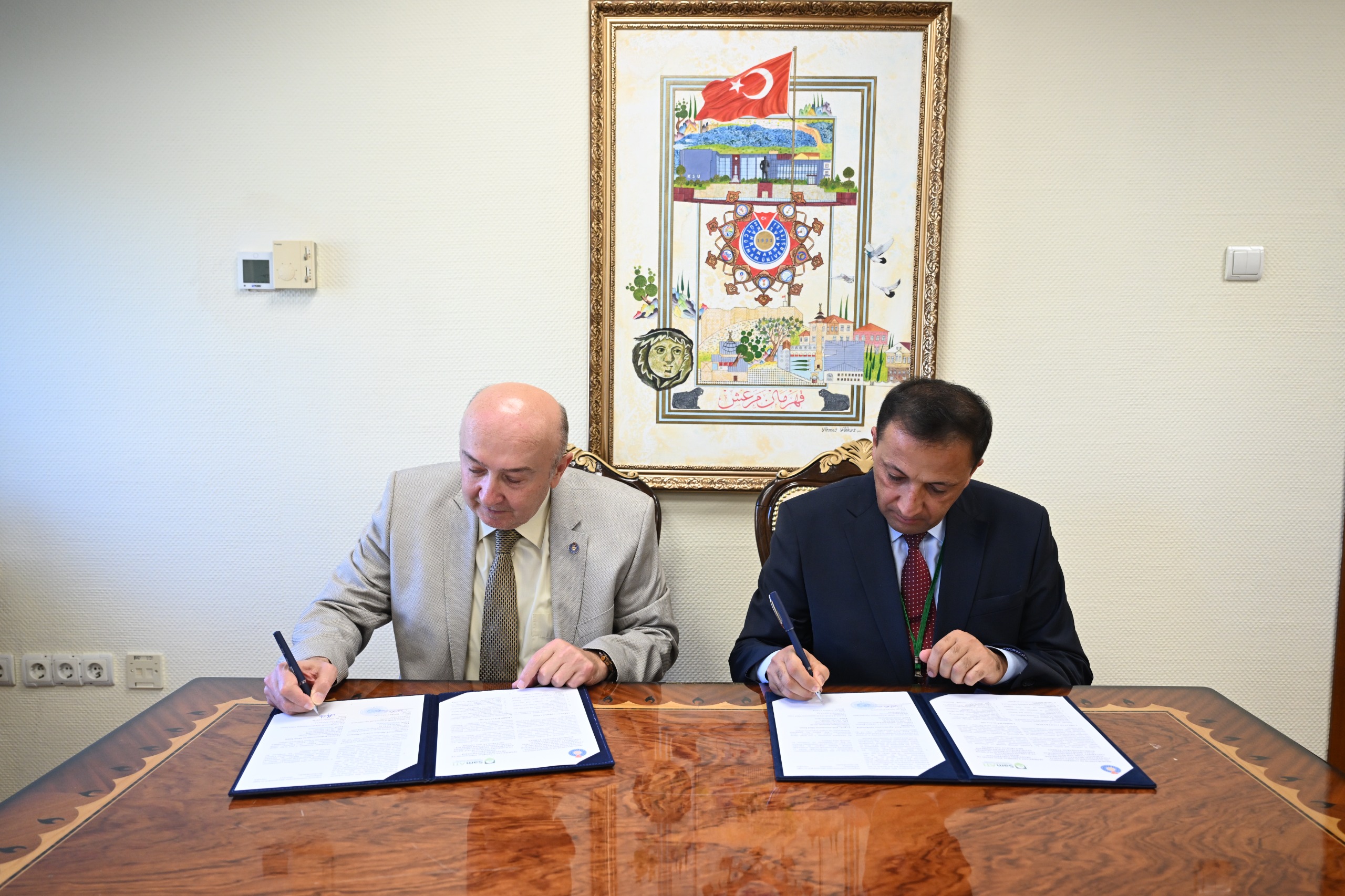 KSÜ ile Semerkant Tarımsal İnovasyon ve Araştırma Üniversitesi Arasında İş Birliği Protokolü İmzalandı