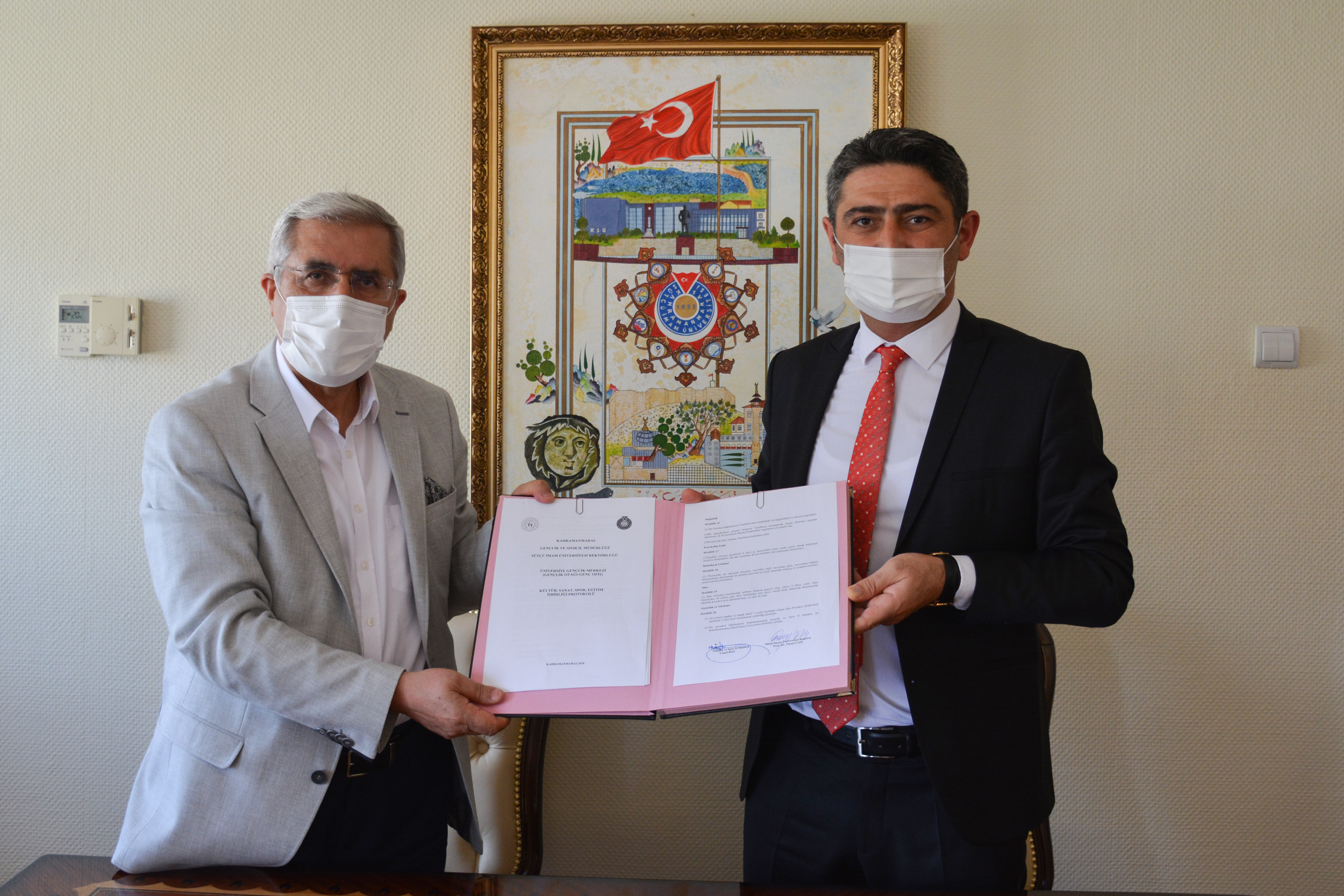 KSÜ ve Kahramanmaraş Gençlik ve Spor İl Müdürlüğü İşbirliğiyle “Genç Ofis” Açılacak