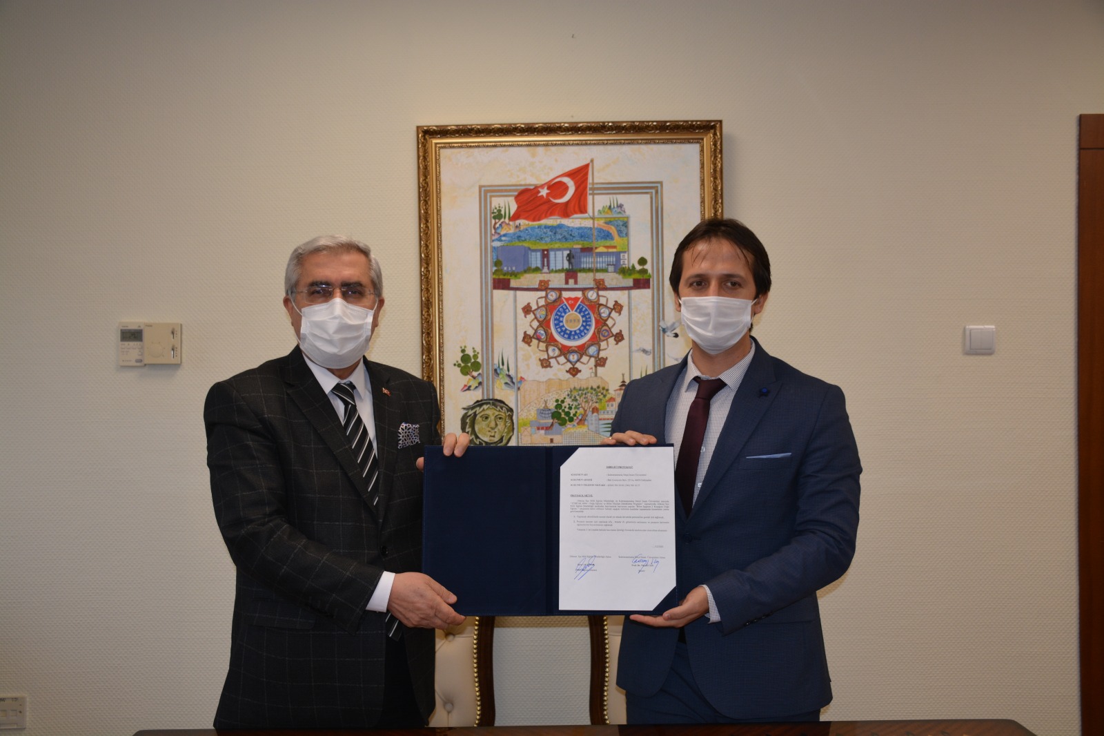 Üniversitemiz ve Göksun İlçe Milli Eğitim Müdürlüğü Arasında İşbirliği Protokolü İmzalandı