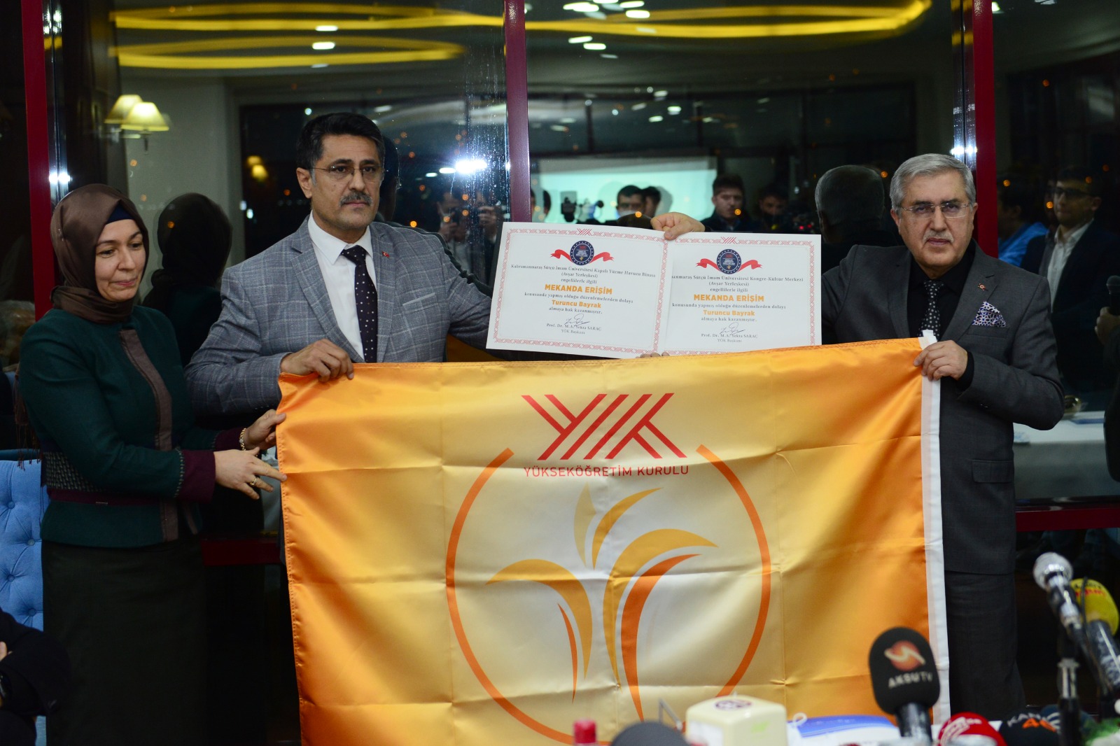 YÖK’ten Üniversitemizin 5 Birimine Engelsiz Üniversite Ödülü