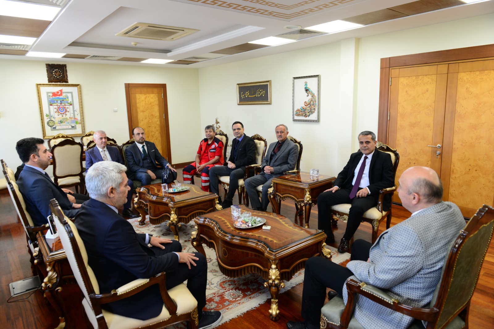 İl Sağlık Müdürü Öksüz’den Rektör Yasım’a Ziyaret