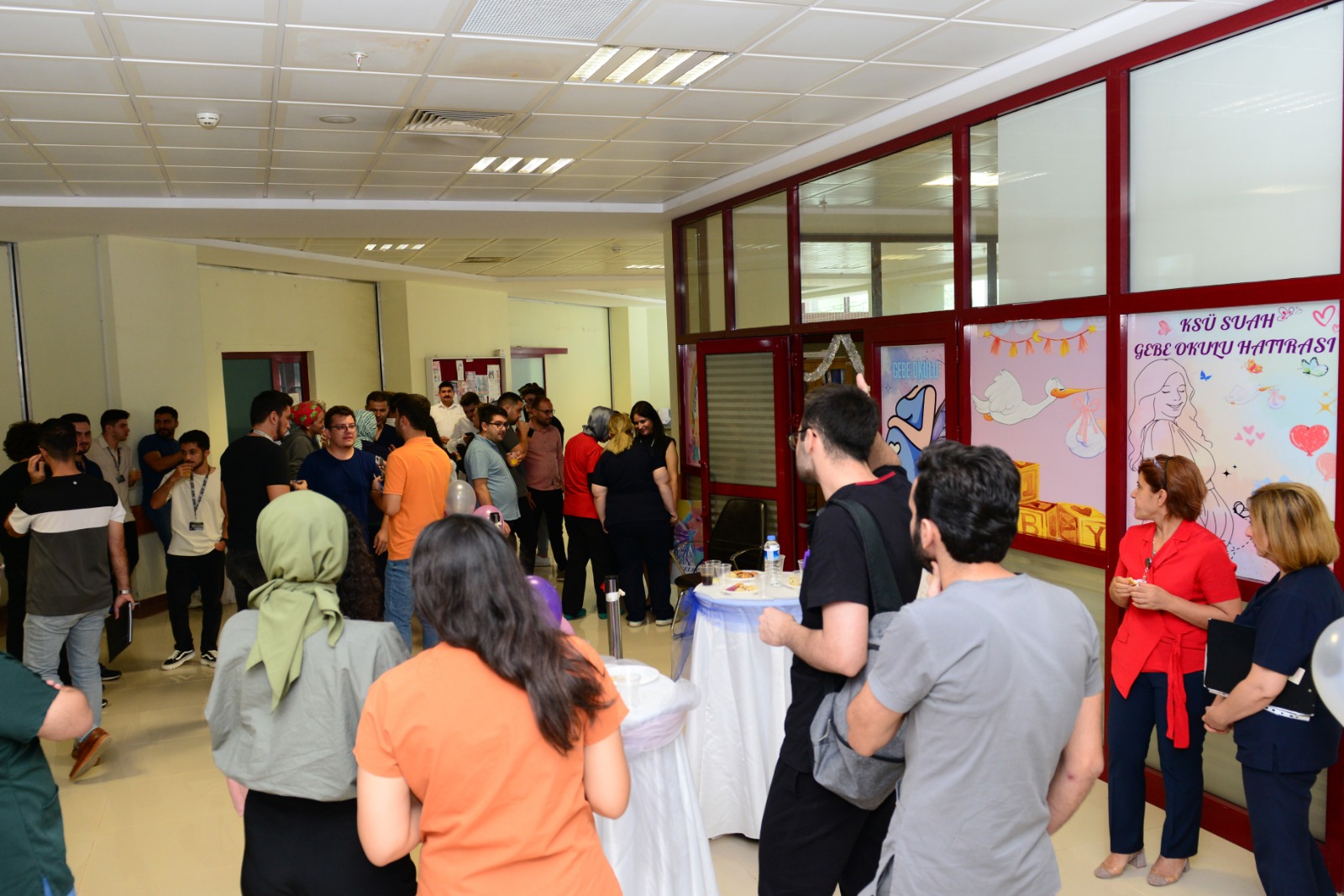 KSÜ Sağlık Uygulama ve Araştırma Hastanesinde Gebe Okulu Açıldı