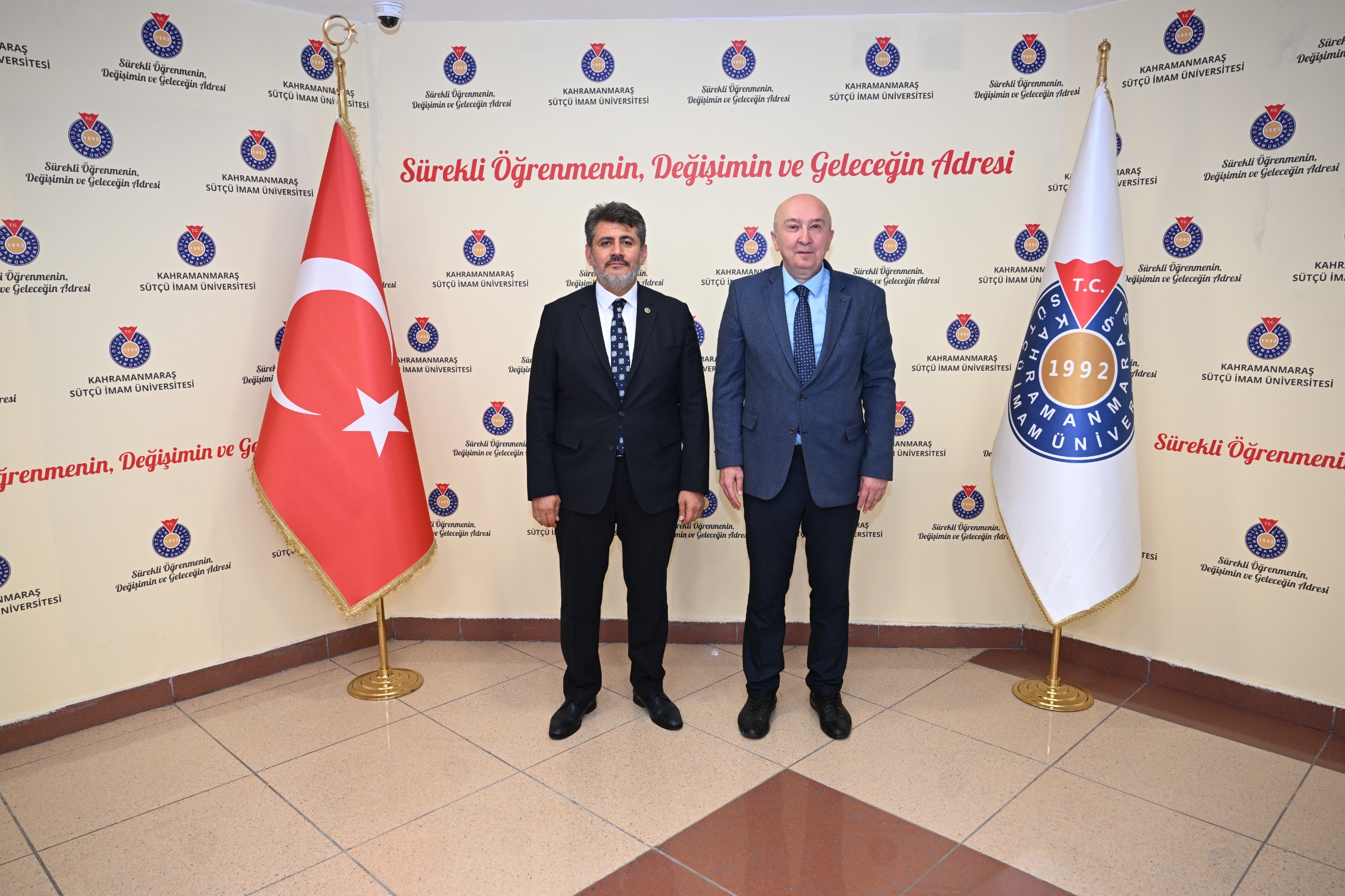 Milletvekili Debgici’den KSÜ Rektörü Yasım’a Ziyaret