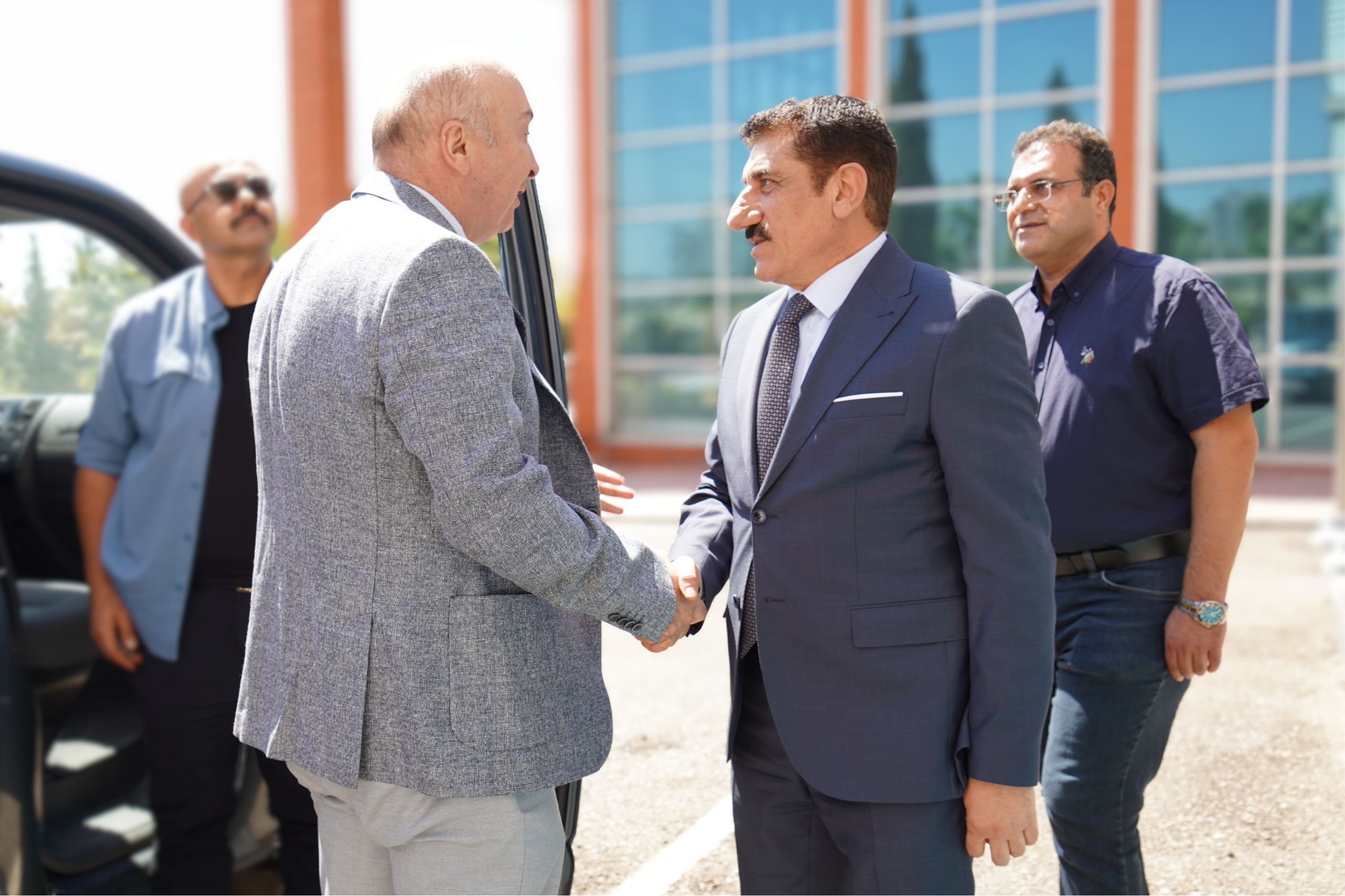 Rektör Yasım’dan Kilis 7 Aralık Üniversitesi Rektörü Akman’a Ziyaret