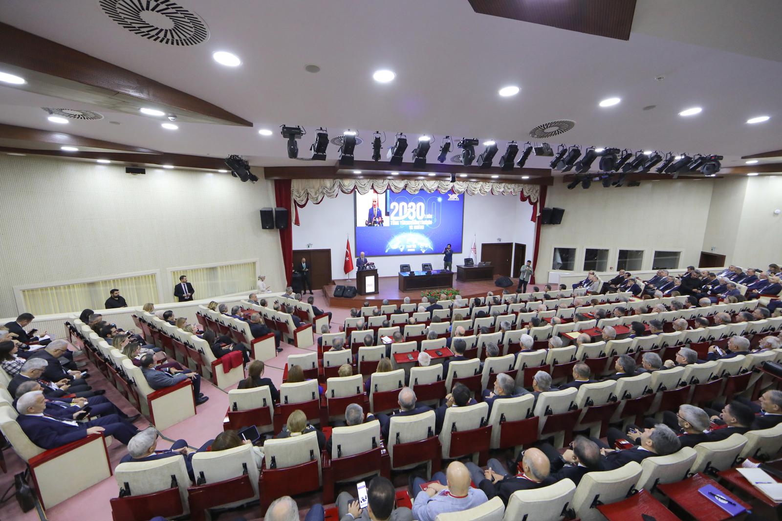 KSÜ Rektörü Yasım, “2030’a Doğru Türk Yükseköğretiminin Yol Haritası Lansman Toplantısı”na Katıldı